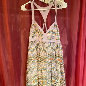 Strappy racer back spring dress, Size 13